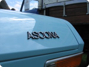 Detail am Opel Ascona A
