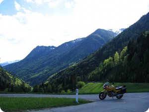 Auf dem Weg nach Kramsach, Österreich