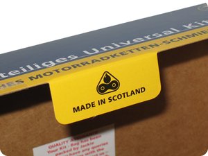 »Made in Scotland« – mit deutschem Aufdruck